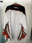 Reebok Premier Anaheim Ducks Hockey Jersey Adult Xxl White Away Blank
