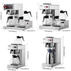 12-cup Commercial Drip Coffee Maker W  Thermal glass Carafe  and Warmer  Office
