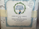 Pottery Barn Kids Peter Rabbit Organic Crib Fitted Sheet New Sealed Potter