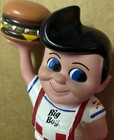 Vintage Big Boy Restaurants Plastic Figurine Advertising Coin Piggy Bank 8    2010