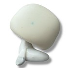 Littlest Pet Shop  555 Seal White Gray - Blue Heart Eyes - Rare