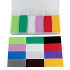 300pcs Battery Sleeves Flat Pvc Heat Shrink Tubing Tube Kit Battery Wrap 29 5mm