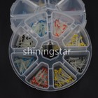200 Pcs Dental Fiber Post Quartz Root Canal Pins Crown Build-up Straight screw 