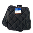 2pk Quilted Kitchen Pot Holders Heat Resistant To 350 F  7 x7  Nwt Free Shipping