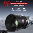 85mm Lens For Canon Rf - 85mm F1 8 Portrait Lens Manual Focus mf  For Canon E   