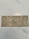 1859 Bank Of St  Johns Jacksonville Fl  5 Obsolete Note Rare scarce