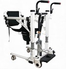 Hydraulic Patient Lift Transfer Chair Adjustable Potty Commode 180   Split Seat