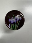 Japanese Lacquerware Natsume Tea Caddy     Raden Iris Design For Tea Ceremony