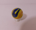 Charming New John Hamon Miller Fancy Swirl 25 Mm   1  Dia  Art Glass Marble
