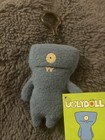 Uglydoll Wedgehead Blue Monster 4    Key Clip Gund Plush Nwt