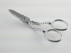 Vintage Hoffritz Ny Chromo Pinking Shears 5 Inch Length 47 1 Grams Weight