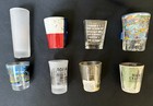 Lot Of 8 Souvenir Shot Glasses Mixed Vintage Travel Destination Collectible