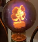 Vntg Aerolux New York Style Neon Lightbulb St Patrick   s Day Shamrock