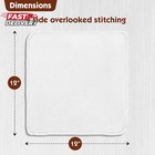 Nabob Wipers Auto Mechanic Shop Towels 100 Pack Bulk Rags 100  Cotton Commercial