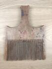 Vintage Big Antique Primitive Ukrainian Wooden Yarn Comb Home Traditional Decor