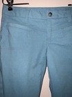 Athleta Womens Dipper Low Rise Cargo Hiking Trail Pants Teal Blue Nylon Sz 2