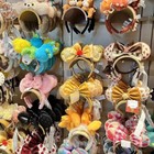 Loungefly Disney Parks Mickey Mouse Cinderella Ears Sequins Headband Disneyland