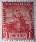 Travelstamps  1906-1909 Trinidad Stamps Scott   106  Mint  Original Gum  Hinged