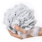 Bath Sponge Shower Loofahs 60g Mesh Pouf Bath Scrunchies Body Wash Puff Shower P