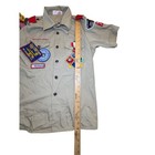 Vintage Boy Scouts Of America Uniform Shirt Patches Pins 80s-90s Atlanta Council