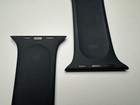 Genuine Apple Watch Silicone Sport Band - 42mm 44mm 45mm 46mm 49mm - M l - Black