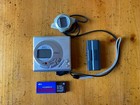 Sharp Md-mt821 gl  Minidisc Recorder W  Battery Case   Remote Not Working