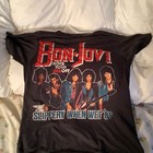  rare  Holy Grail Bon-jovi Vtg Tshirt- Slippery When Wet Tour 87 Medium 