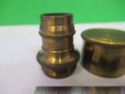Antique Brass Rare London Objective Microscope Part As Pictured  r1-b-12