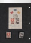 Brazil 1951 Santos Dumont Collection Of Commemorative Air Post Stamps