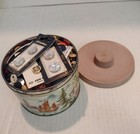Vintage Button Lot With Collectible Metal Tin Mixed Estate Sewing 1000