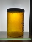 Carl The Great Hetterman Bros St  Louis Ky Cigar Jar In Nice Yellow Amber 