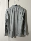 J crew   Green white Check Dress Shirt   Slim   Men   s Medium   Nwt