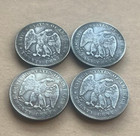 4pc 1875-1878 Seated Liberty Silver As Shown In The Figure--