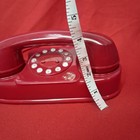 Vtg 50 s Princess Phone - Polyconcept Usa Ltd Push Button Cherry Red Pink