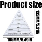 60 Degree Triangle Quilt Ruler  Equilateral Triangle Quilting Rulers  Tailor    