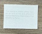 Wtdstamps - 1990 Montana - State Duck Stamp - Lot1 - Mint Og Nh 