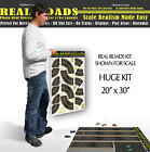 1 64 Scale Model Real Roads Fits Matchbox Roadway  Hot Wheels Road Set Slot Cars