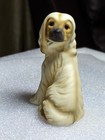 Vintage 1950s Harvey Knox Kingdom Porcelain Afghan Puppy Dog Figurine Made Japan