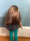 American Girl Doll Truly Me  Brown Hair   Brown Eyes  Olive Skin  Trendy Outfit