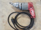 Milwaukee Heavy Duty 18 Gauge Metal Corded Shear Scissors Nibbler   6850 Tested