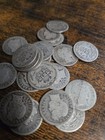 Usa 1892-1916  2 20 Face 90  Silver Barber Dimes Coin - Circulated - Roll Of 22