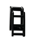 Glossy Black Foldable Side Window Step Ladder For Defender L851 110 2020-2026