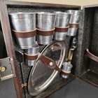 Ever-wear Trav-l-bar Travel Bar Kit Portable Cocktail Bar Set Barware Vintage