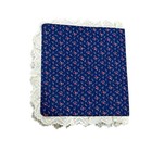 Vintage Quilted Photo Album Lace Ruffle Cottagecore Floral Handmade Scrap Book