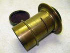 Antique Scientific Lens Co Brass 5x7 Portrait Camera Lens W mount Flange for Por