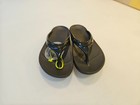 Oofos Oolala Women s Recovery Flip Flops 1400 Black New