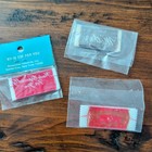 Vintage Streamline Adorables Woven Washable Labels Lot Of Three Sets  made By 