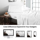 Hotel Class  4pc Sheet Set Egyptiancotton  white  Size-twin queen king calking 