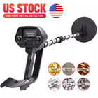 Lcd Metal Detector Waterproof Gold Digger Deep Sensitive Hunter Coil Searcher