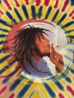 Vintage 1997 Bob Marley 90s Kaya Tour Tie Dye Band T Shirt Size Xl Reggae Rap